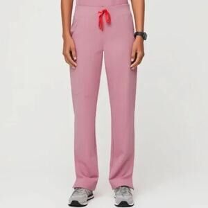 Figs Chalk Pink Kade Cargo Medical Uniform Pants Medium Tall
